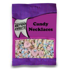 Candy Necklaces 100g - Wholesale Bagged Sweets - Wholesale Prepacked Sweets