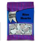 A full case of Blue Hearts 120g in wholesale sweets bags