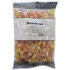 A 1kg bulk bag of dew drops, sugar coated jelly sweets