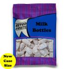 A full case of wholesale bagged sweets, Milk Bottles prepacked sweets bags