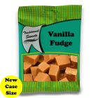 A full case of wholesale bagged sweets, Vanilla Fudge prepacked sweets bags