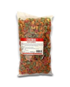 Wholesale Sweets - Bulk 2kg bag of Halal fizzy dummies