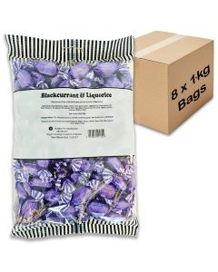 Blackcurrant and Liquorice 1Kg x 8