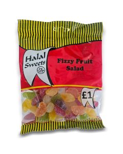 A full case of wholesale sweets, Halal Fruit Salad prepacked sweets bags
