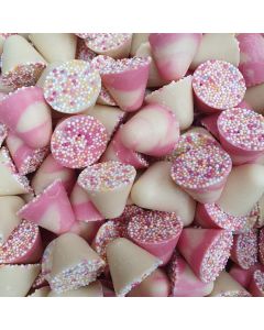 A bulk 3kg box of Hannahs spinning tops wholesale sweets