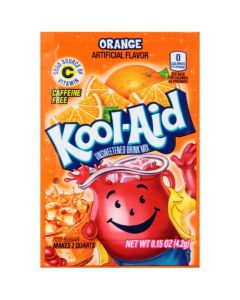 A wholesale case of green apple flavour American Kool Aid