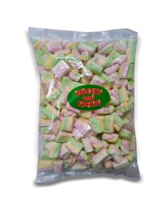 Wholesale Sweets - A bulk 1kg bag of assorted marshmallows.
