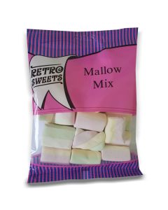 A full case of wholesale sweets, Mallow Mix prepacked sweets bags