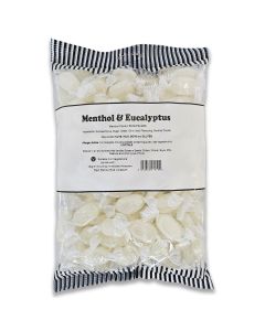 Bulk Sweets - A wholesale bulk bag of Menthol and Eucalyptus 1kg