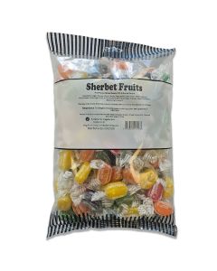 Sherbet Fruits wholesale sweets in a bulk 1kg bag.