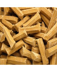 A bulk 3kg bag of coltsfoot rock sweets