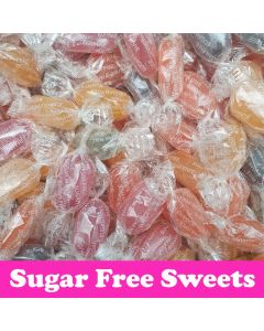 A bulk 2kg bag of fruit drop sweets