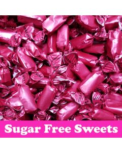A bulk 2kg bag of sugar free fruit salad chewy sweets