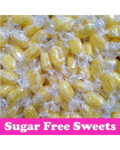 A bulk 2kg bag of sugar free sherbet lemons
