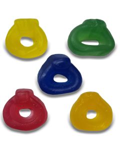 Wholesale Sweets - A bulk bag of Vegan friendship rings, fruit flavour jelly sweets