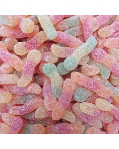 A bulk 3kg bag of fizzy snakes or fizzy worms