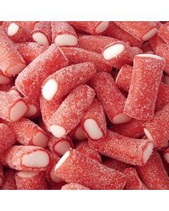 A bulk 3kg bag of fizzy strawberry pencils, bitesize sweets!