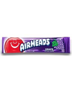 Wholesale American Sweets - Grape airheads are chewy fruit flavour American candy bars