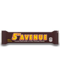 Wholesale American Sweets - Hersheys 5th Avenue bars, peanut butter and chocolate American candy bars!