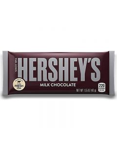 Wholesale American Sweets - Hersheys milk chocolate candy bar imported from America.